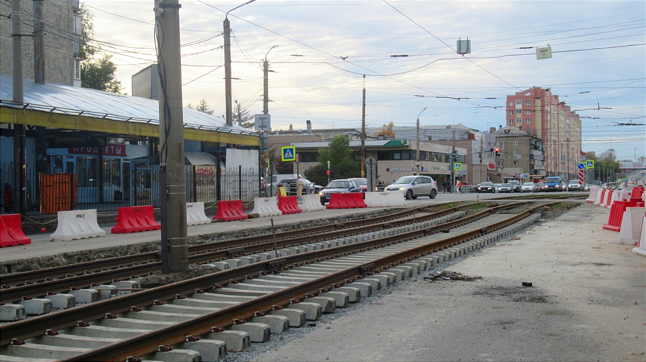 Челябинск — Трамвайные линии и инфраструктура