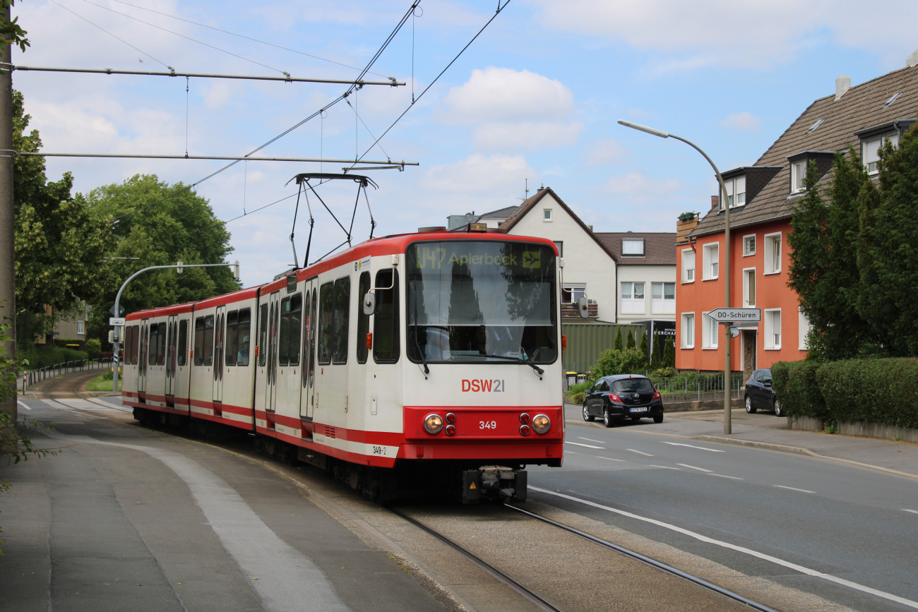 Дортмунд, Duewag B80C/8 № 349