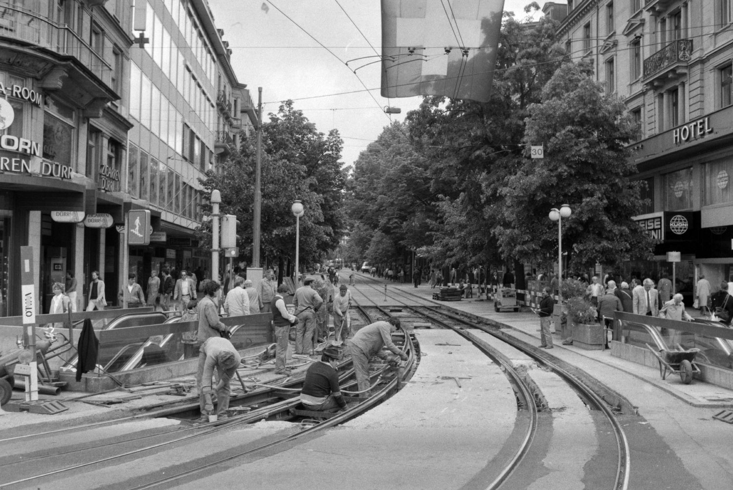 Цюрих — Старые фотографии