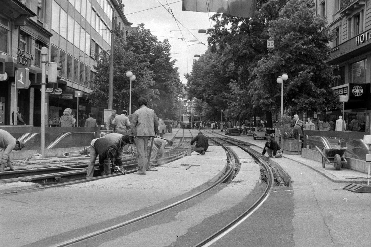 Цюрих — Старые фотографии