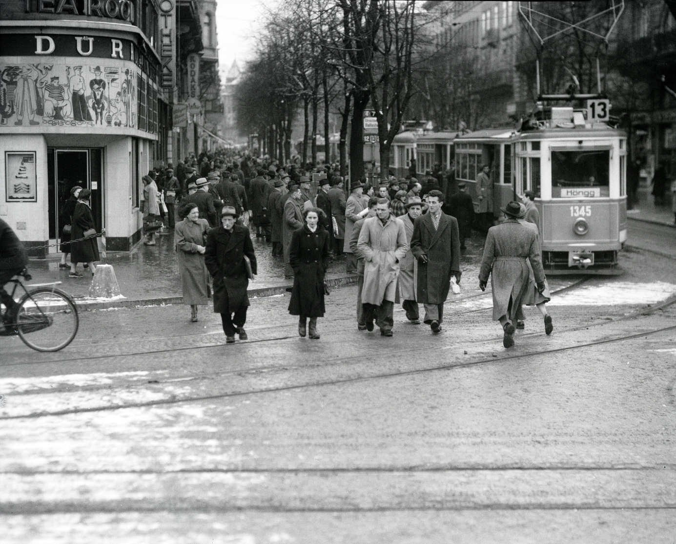 Цюрих, SWS/MFO Ce 4/4 "Elefant" № 1345; Цюрих — Старые фотографии