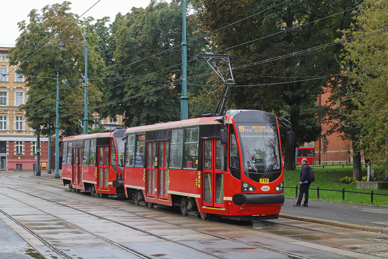 Верхнесилезская агломерация, Konstal 105N-HF11AC № 711