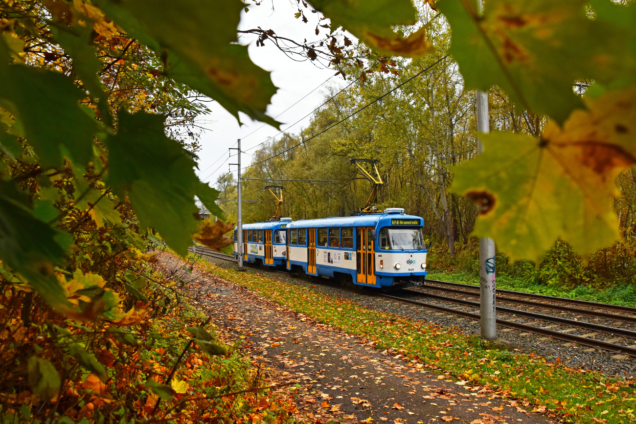 Ostrava, Tatra T3R.P № 949 Ostrava, Tatra T3R.P № 949