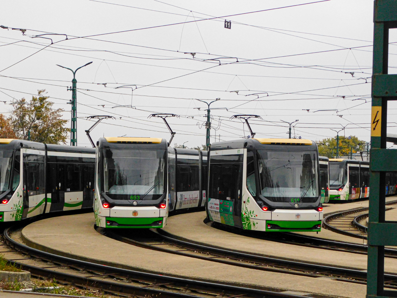 Мишкольц, Škoda 26T ForCity Classic № 603; Мишкольц, Škoda 26T ForCity Classic № 611