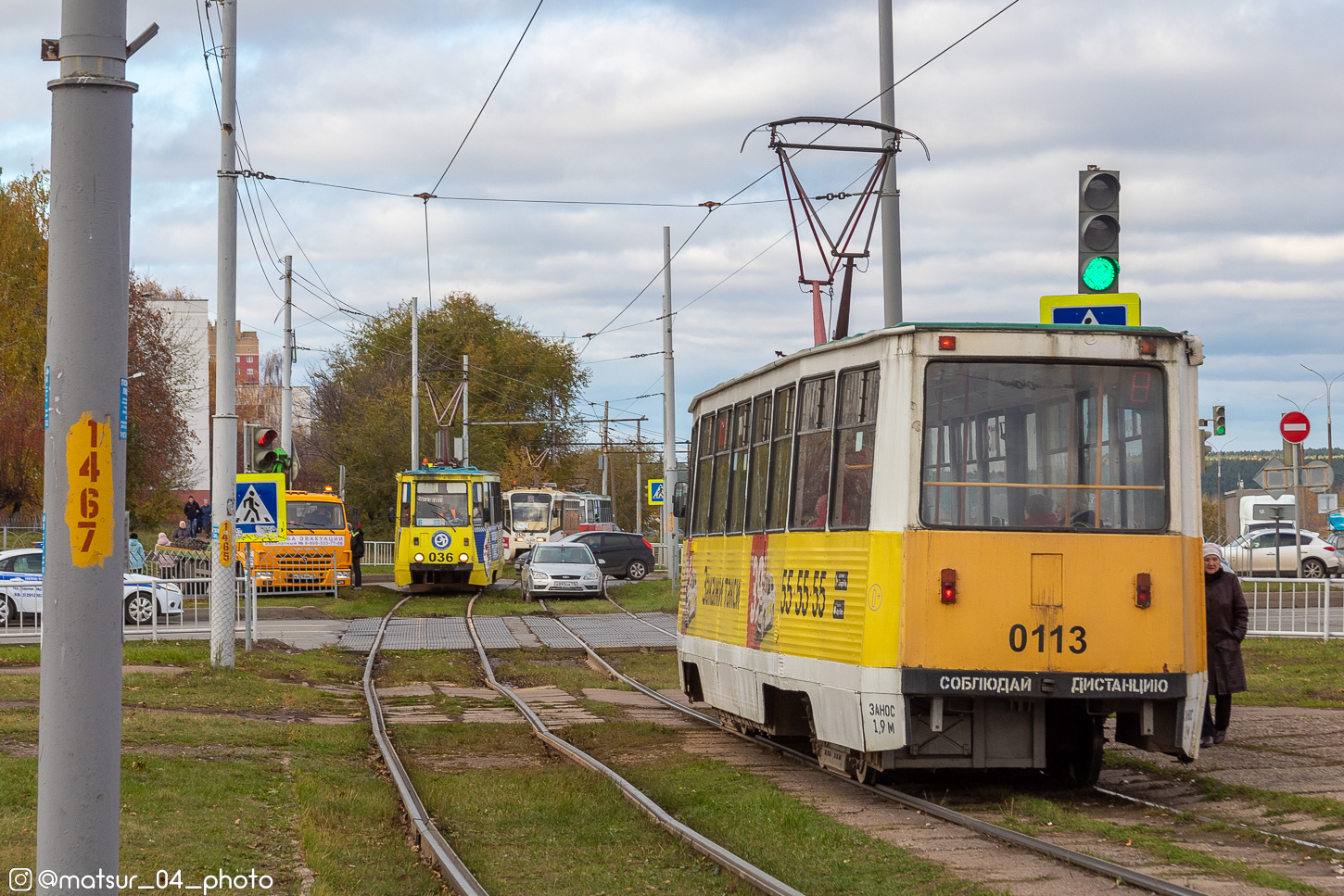 Набережні Челни, 71-605 (КТМ-5М3) № 0113; Набережні Челни — Происшествия