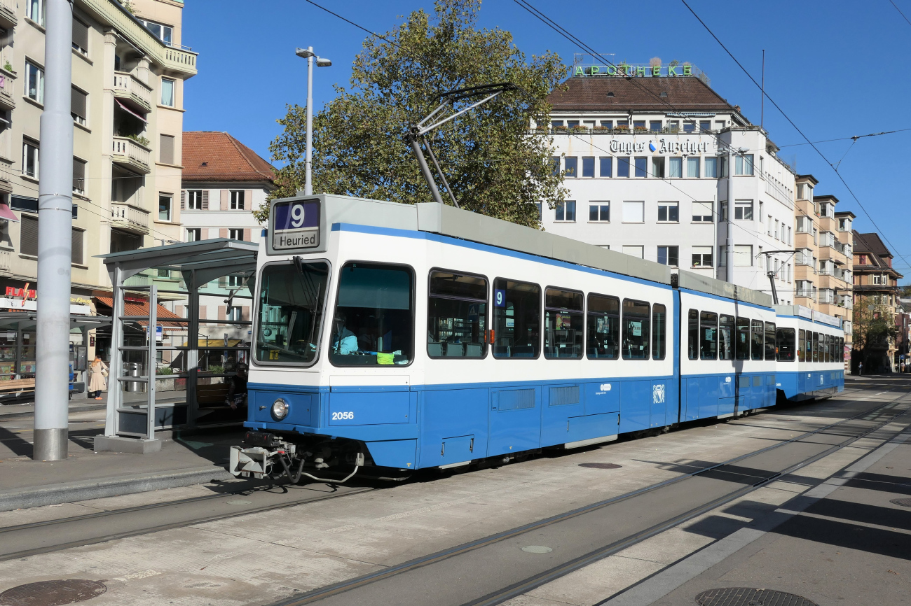 Цюрих, SWP/SIG/BBC Be 4/6 "Tram 2000" № 2056