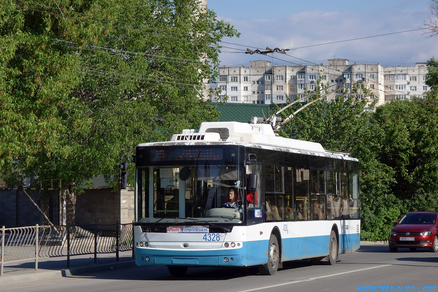Крымский троллейбус, Богдан Т70110 № 4328