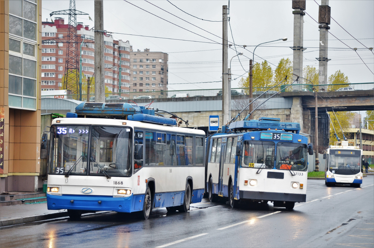 Санкт-Петербург, БТЗ-52768Т № 1868