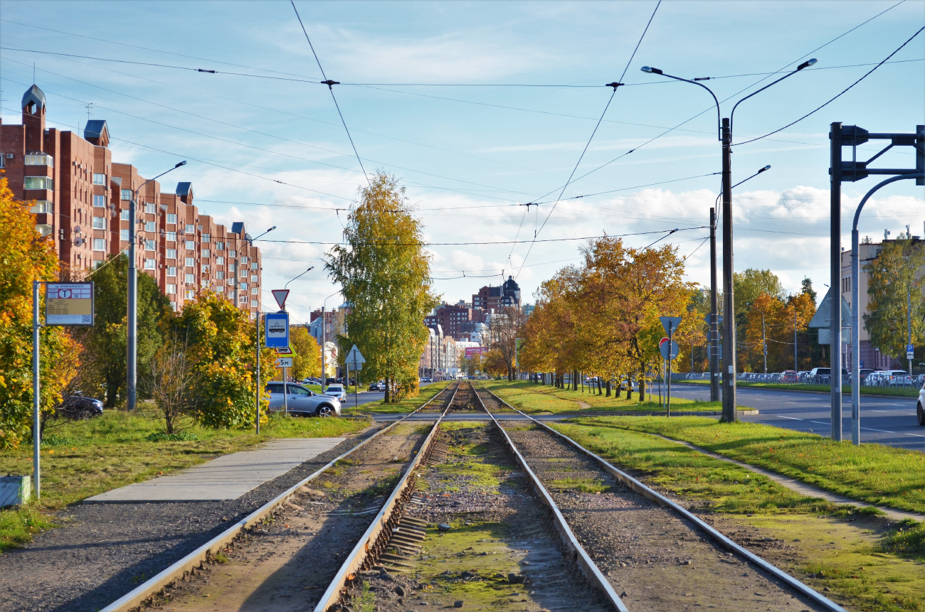 Санкт-Петербург — Трамвайные линии и инфраструктура