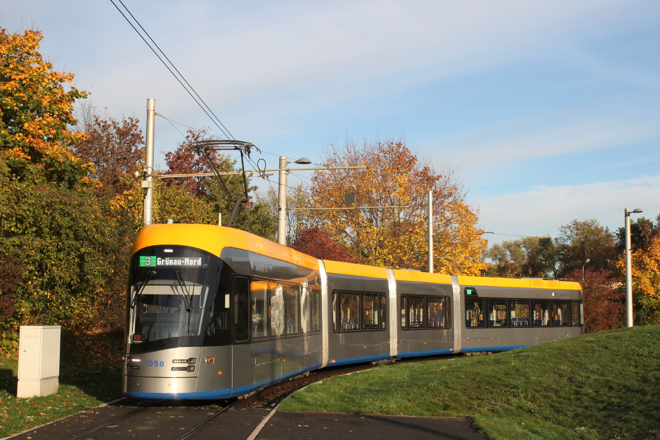 Лейпциг, Solaris Tramino Leipzig (NGT10) № 1058
