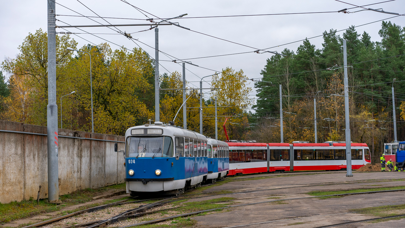 Даугавпилс, Tatra T3DC1 № 074; Даугавпилс, 71-631 № 010