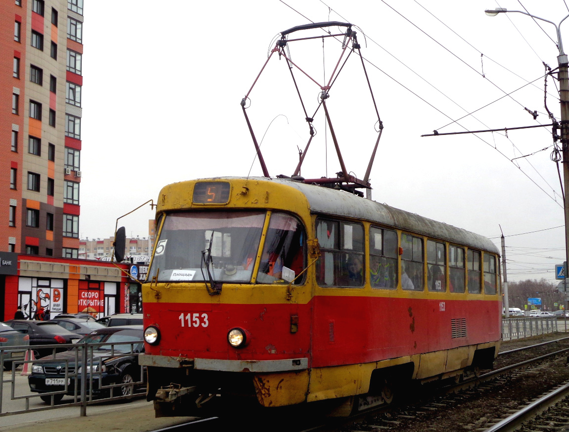 Барнаул, Tatra T3SU № 1153