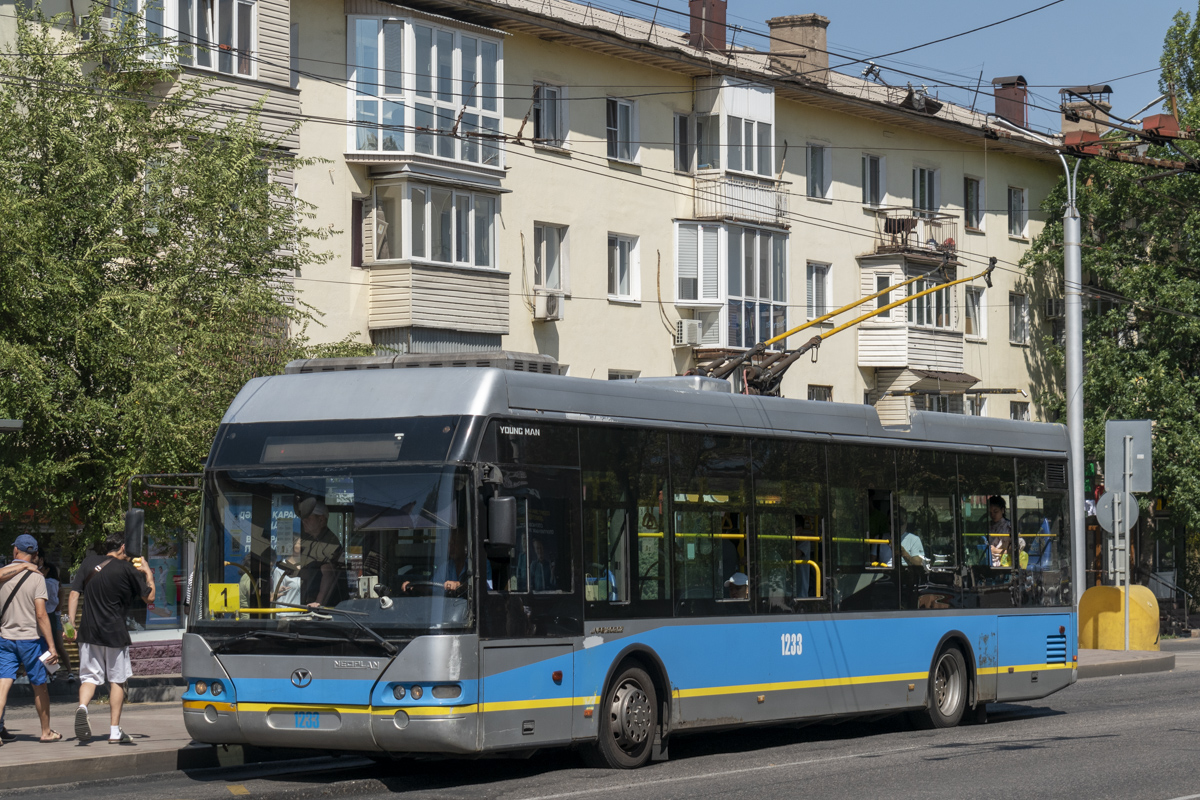 Алматы, YoungMan JNP6120GDZ (Neoplan Kazakhstan) № 1233