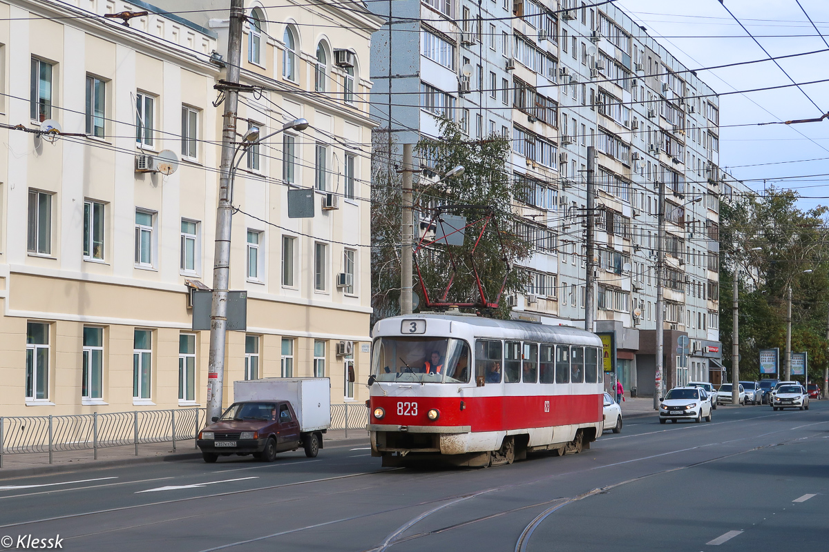 Samara, Tatra T3SU # 823