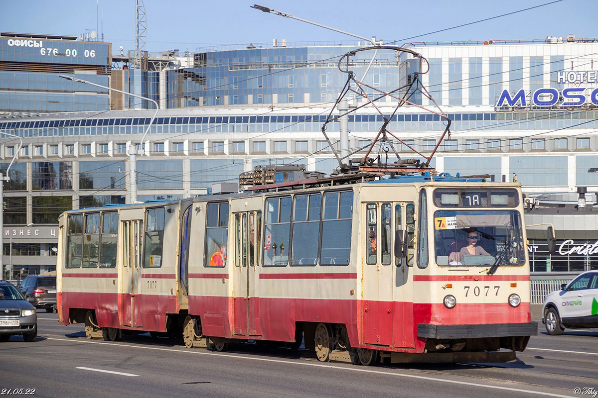 Санкт-Петербург, ЛВС-86К № 7077