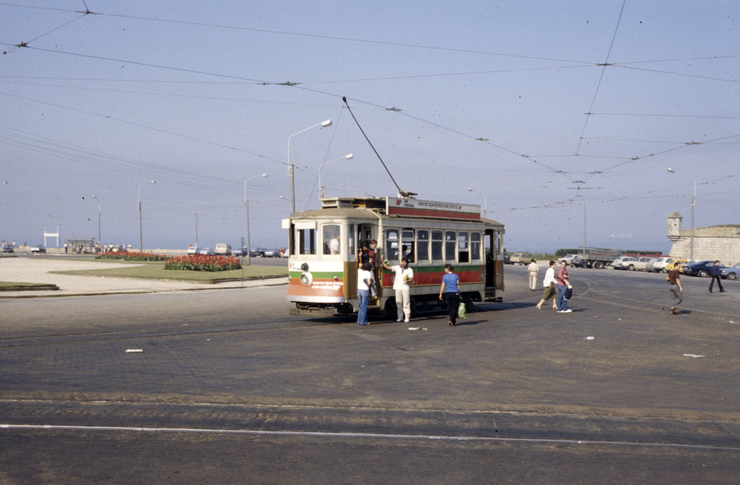 Порту — Трамвай и троллейбус — Старые фотографии