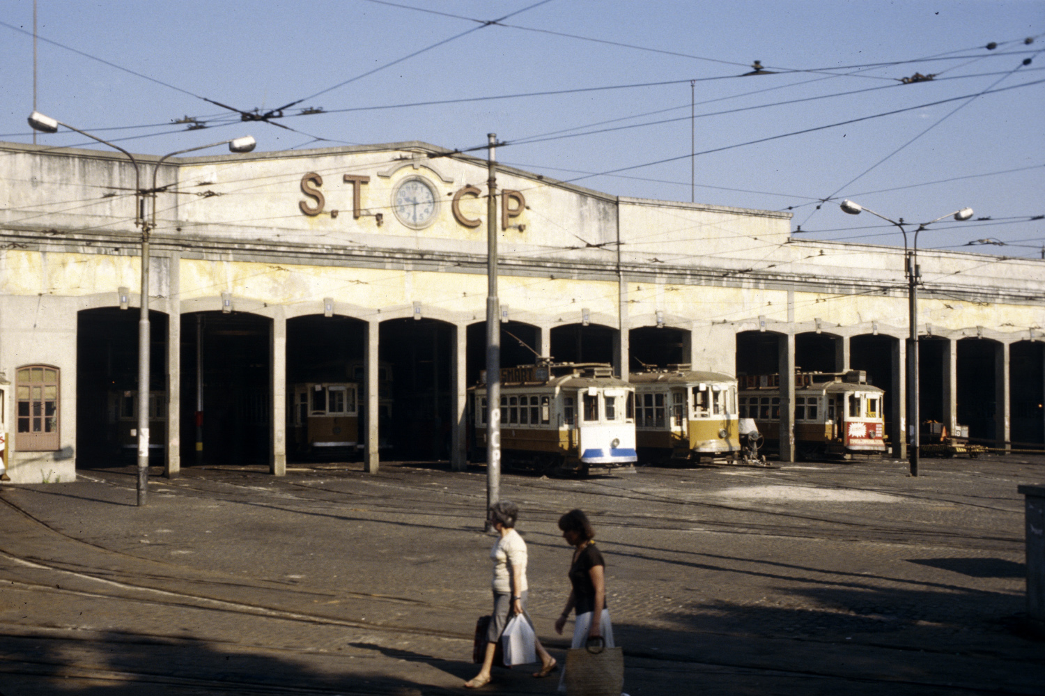 Porto — Tramway and trolleybus — Old photos