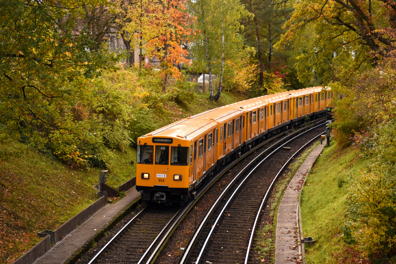 Берлин, BVG A3L92.3 № 553