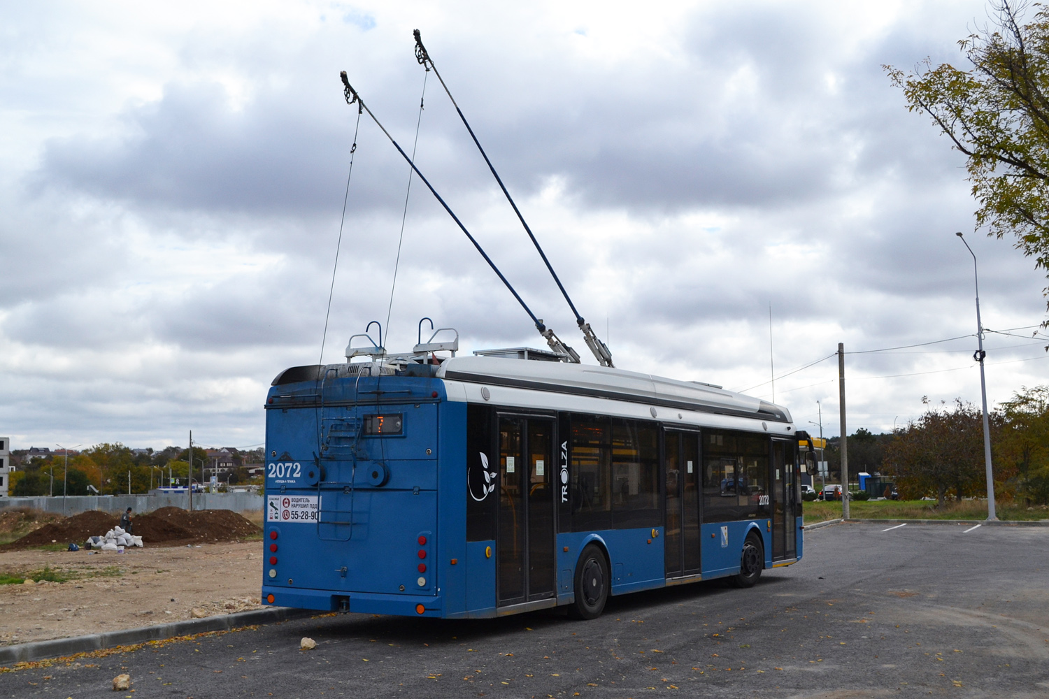 Sewastopol, Trolza-5265.03 “Megapolis” Nr. 2072 Sewastopol, Trolza-5265.03 “Megapolis” Nr. 2072