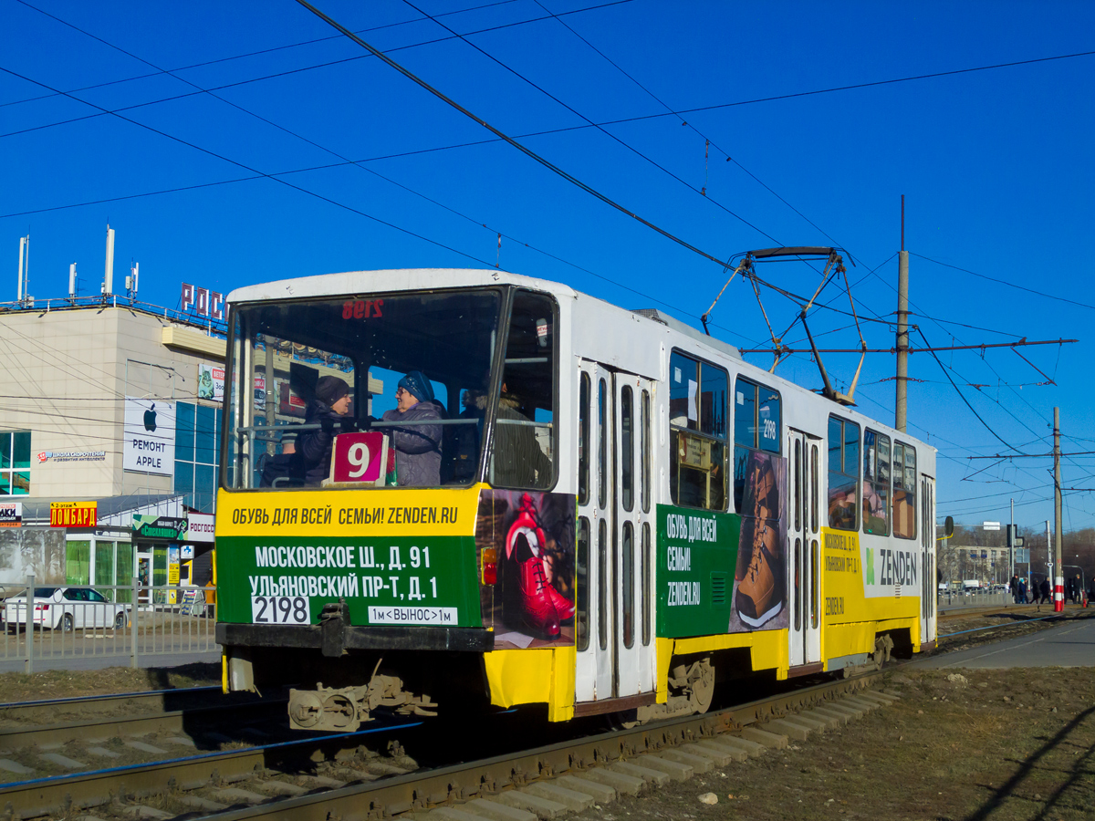 Ульяновск, Tatra T6B5SU № 2198