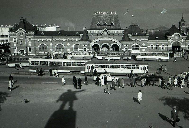 Владивосток, МТВ-82 № 20; Владивосток — Исторические фотографии — трамвай (1971-1990)