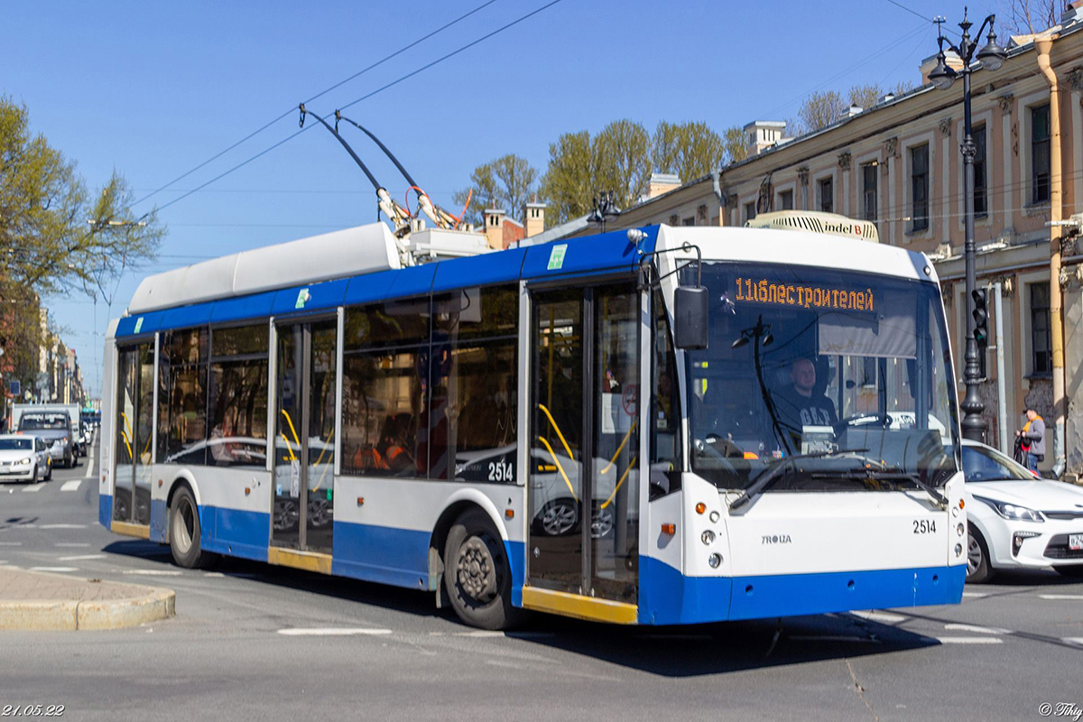 Санкт-Петербург, Тролза-5265.00 «Мегаполис» № 2514
