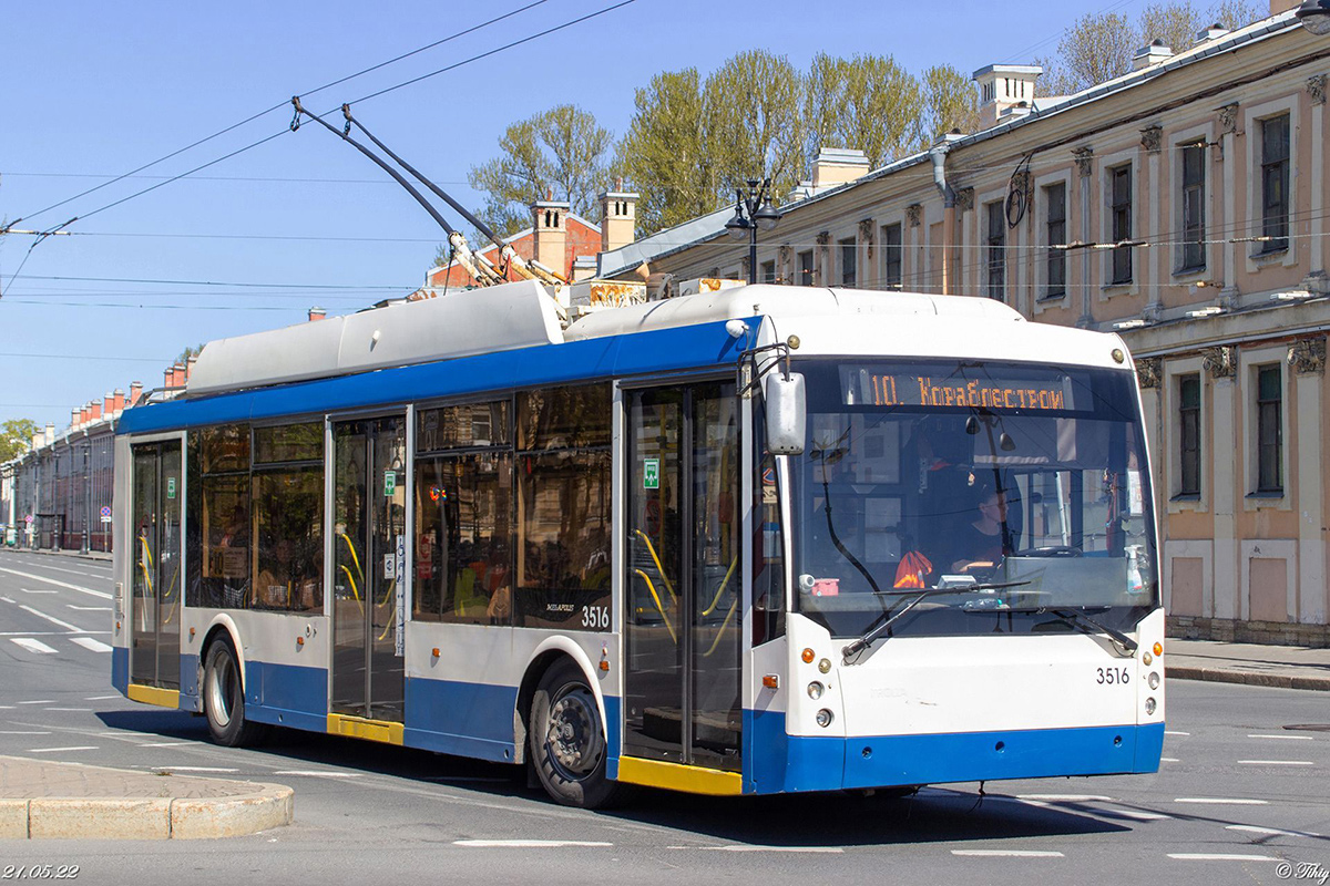 Санкт-Петербург, Тролза-5265.00 «Мегаполис» № 3516