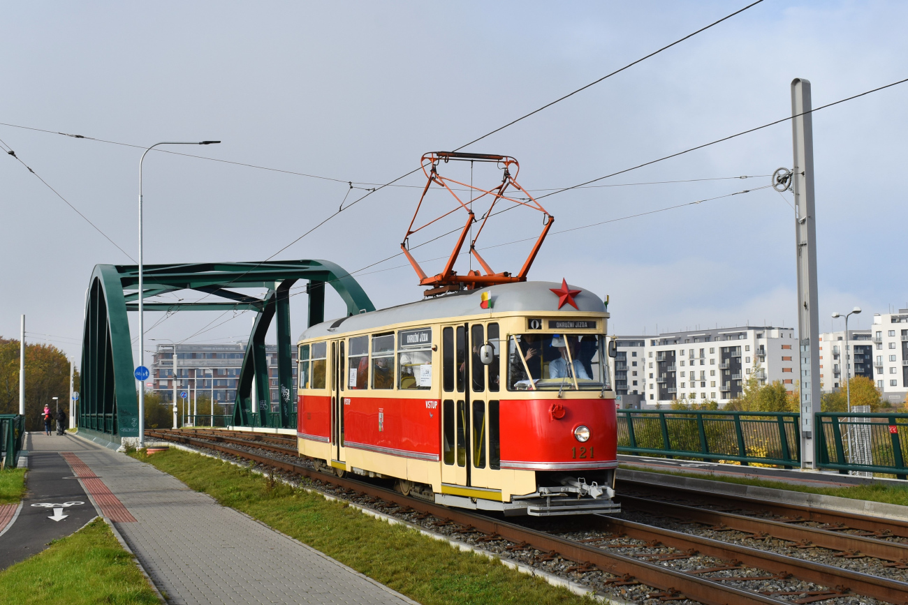Плзень, Tatra T1 № 121 Плзень, Tatra T1 № 121