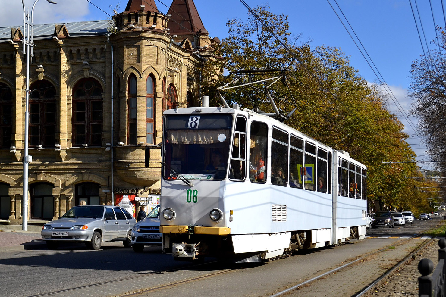 Пятигорск, Tatra KT4D № 08