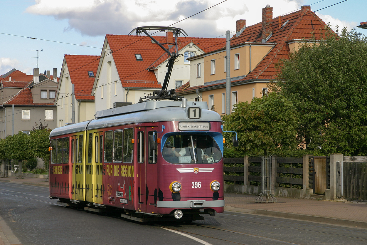 Gotha, Duewag GT6 Nr. 396