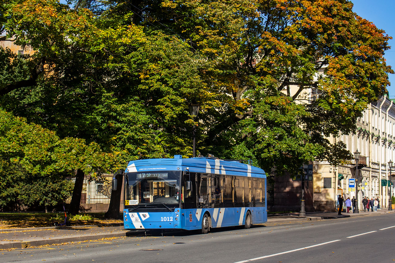 Санкт-Петербург, Тролза-5265.08 «Мегаполис» № 1012