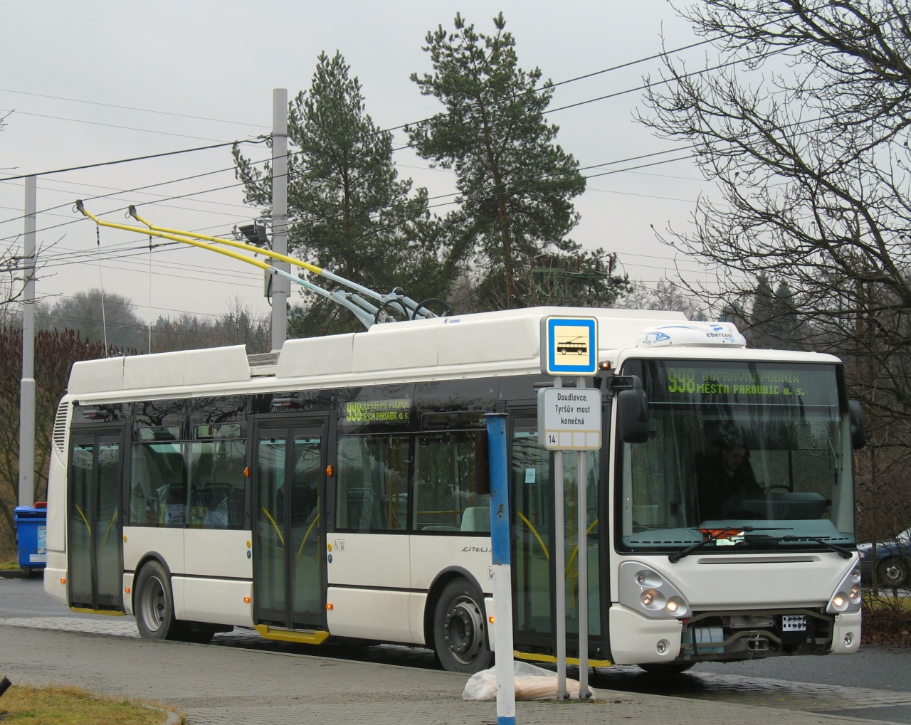 Пардубице, Škoda 24Tr Irisbus Citelis № 322; Пилзен — Новые троллейбусы с завода Шкода