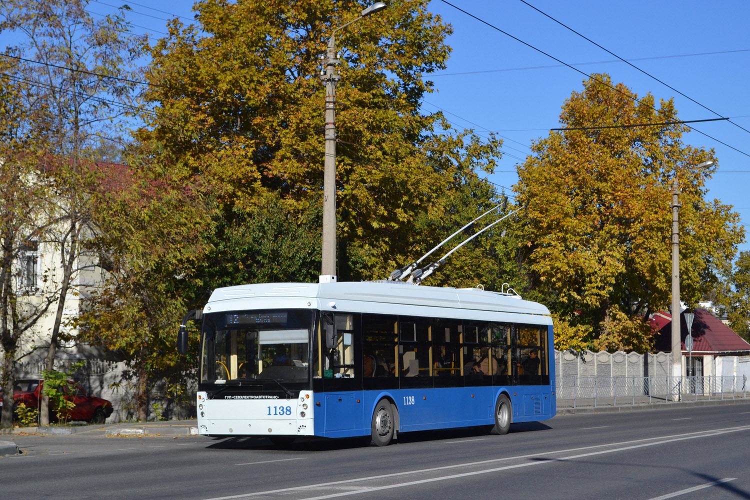 Севастополь, Тролза-5265.02 «Мегаполис» № 1138