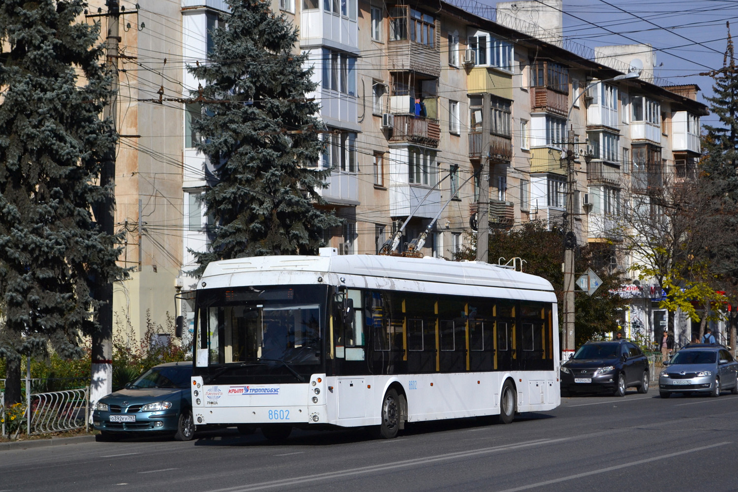 Trolleybus de Crimée, Trolza-5265.05 “Megapolis” N°. 8602