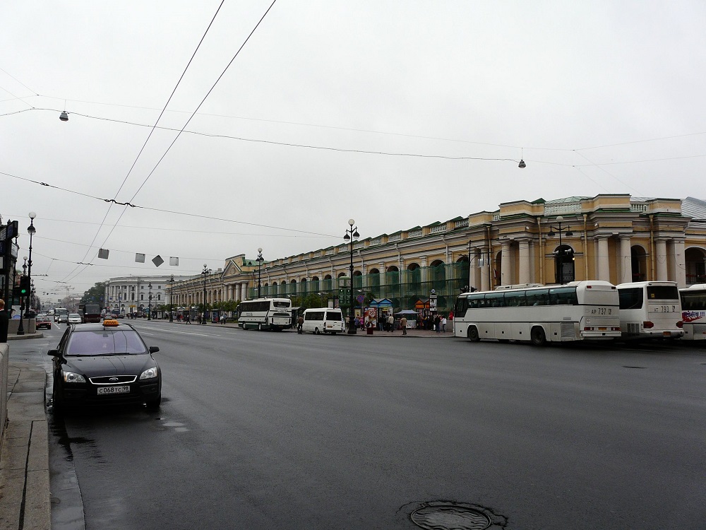Saint-Petersburg — Trolleybus lines and infrastructure