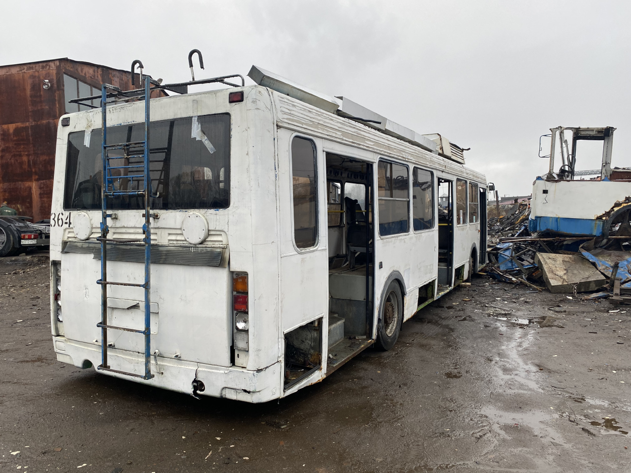 Петрозаводск, ЛиАЗ-5280 № 364; Петрозаводск — Базы хранения и списания троллейбусов (БХиСТ)