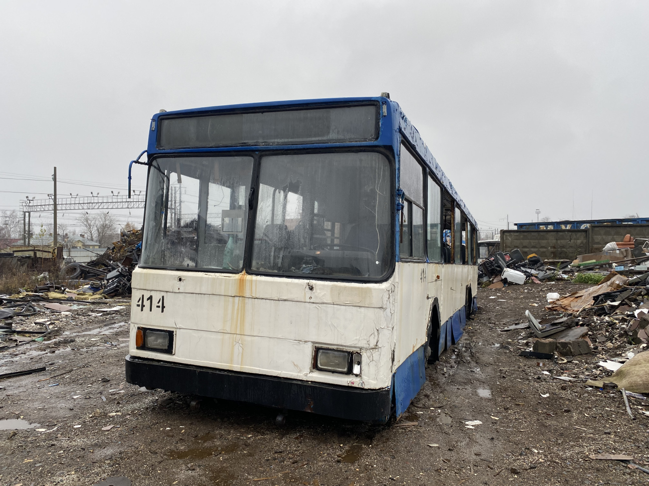 Петрозаводск, ВМЗ-5298-20 № 414; Петрозаводск — Базы хранения и списания троллейбусов (БХиСТ)