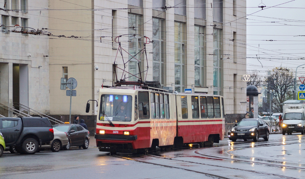 Санкт-Петербург, ЛВС-86К-М № 3072