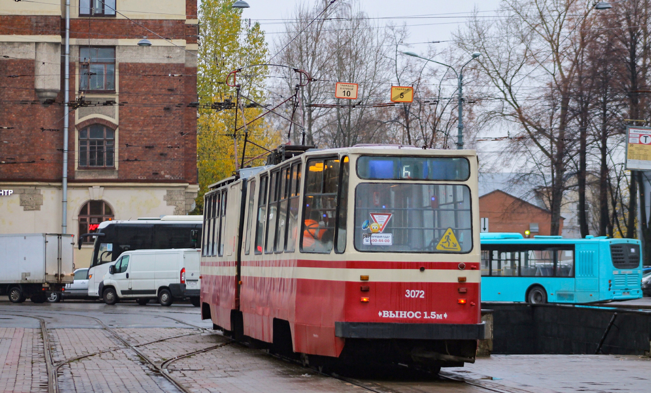 Санкт-Петербург, ЛВС-86К-М № 3072