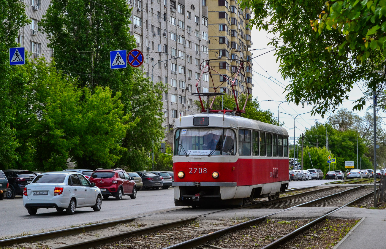 Валгаград, Tatra T3SU № 2708