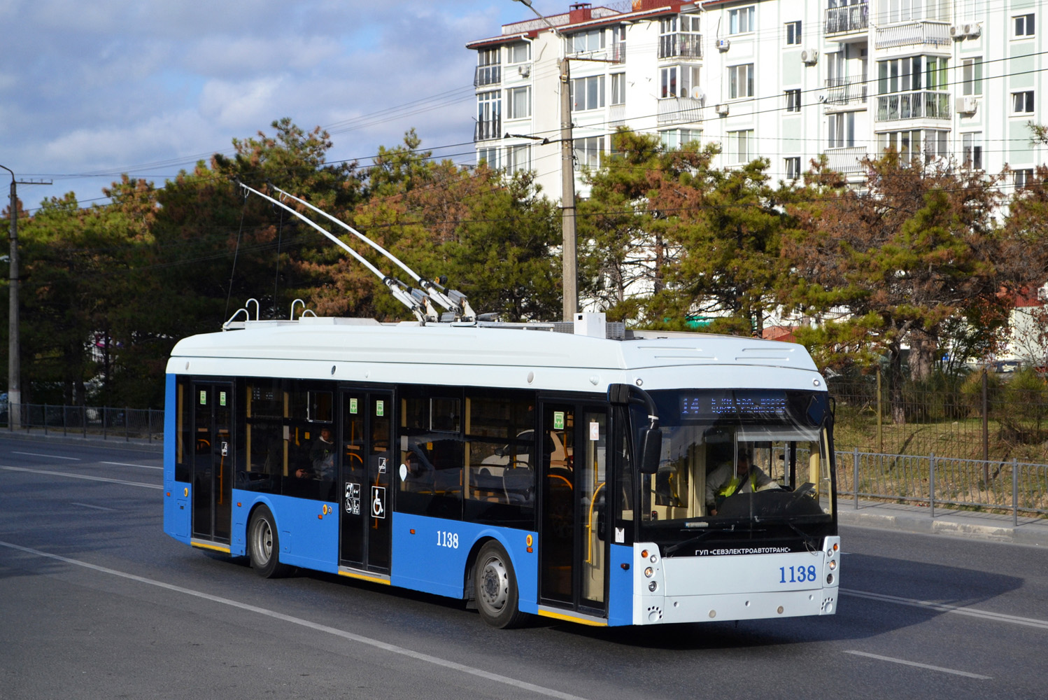 Севастополь, Тролза-5265.02 «Мегаполис» № 1138