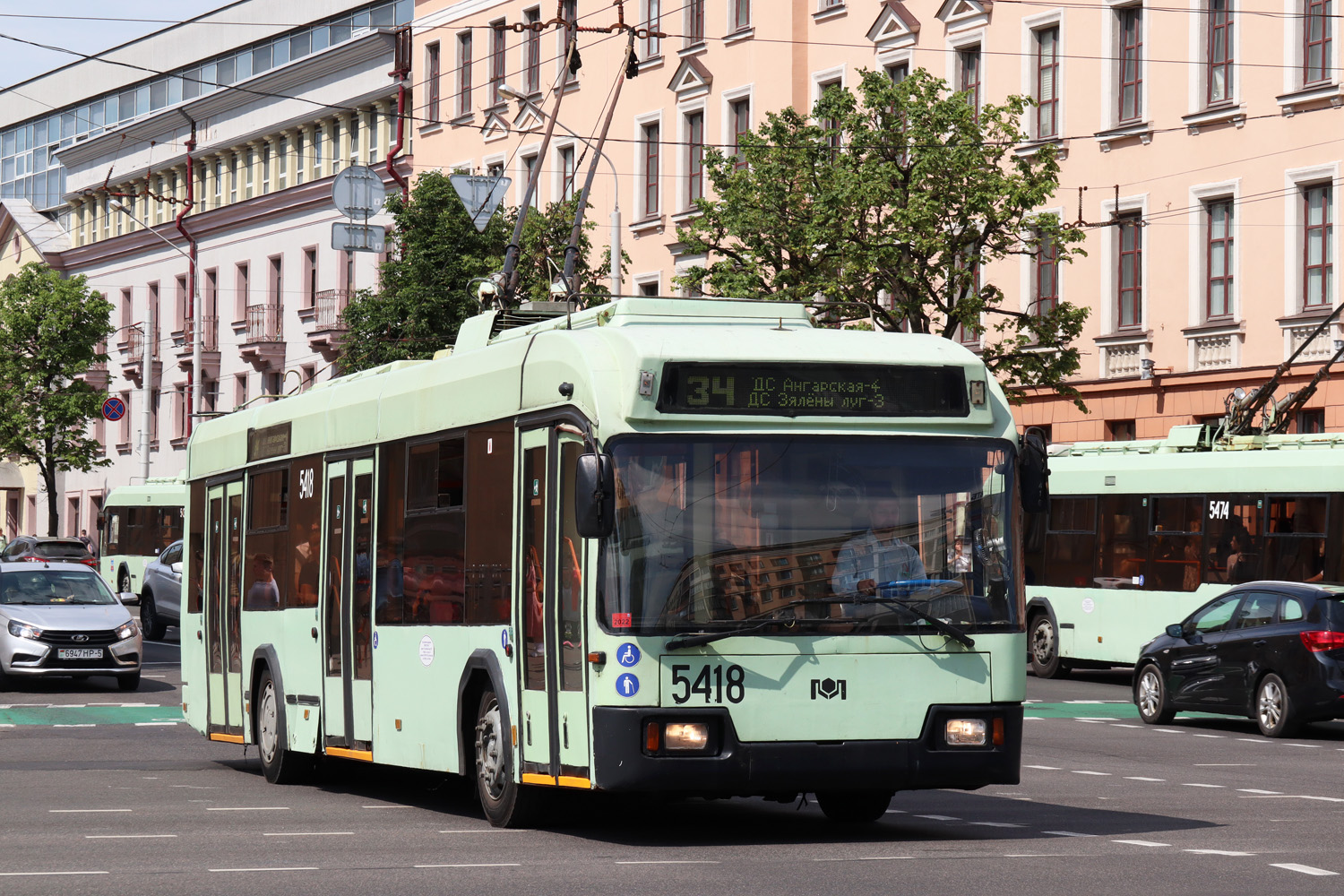 Минск, БКМ 32102 № 5418