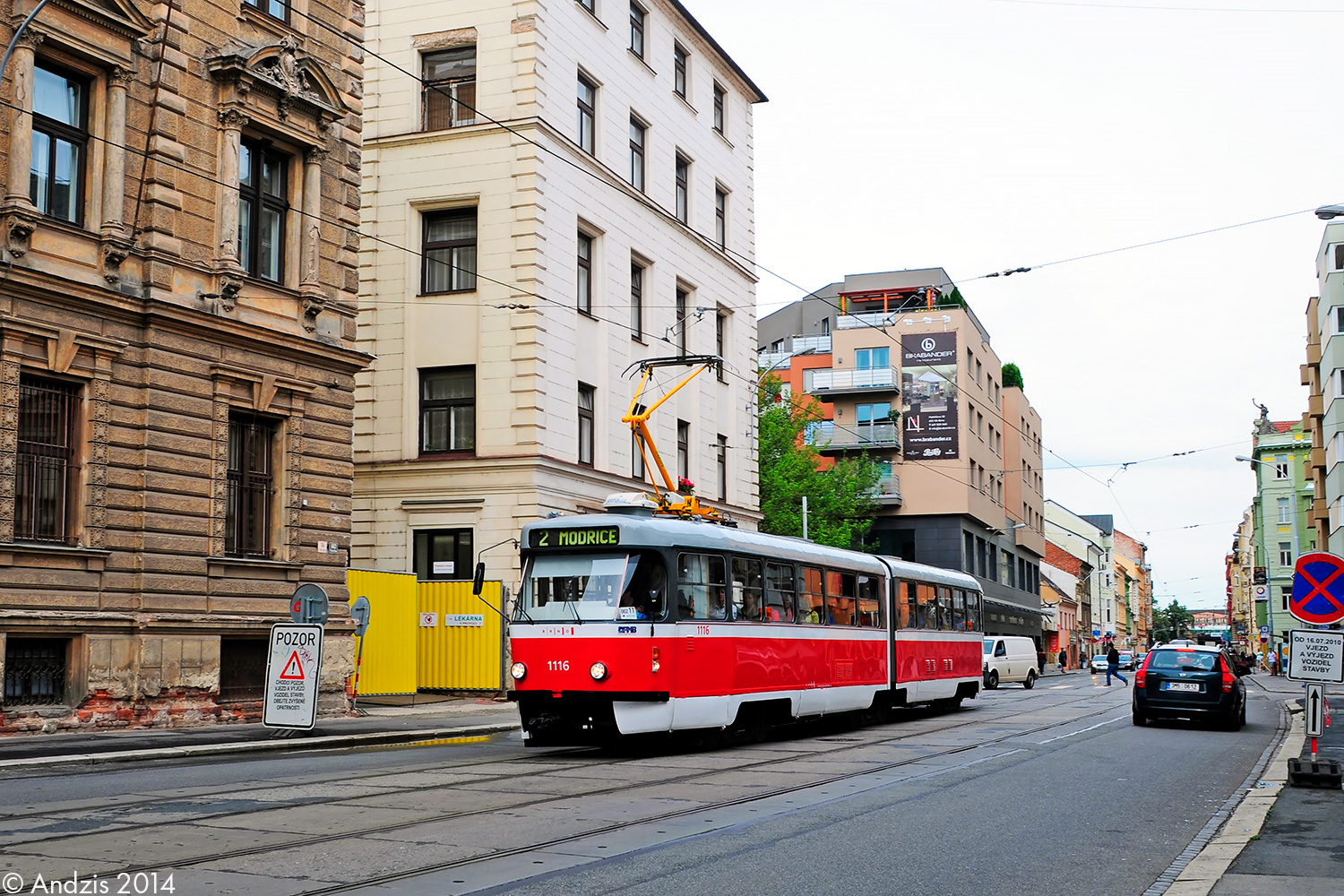 Брно, Tatra K2P № 1116