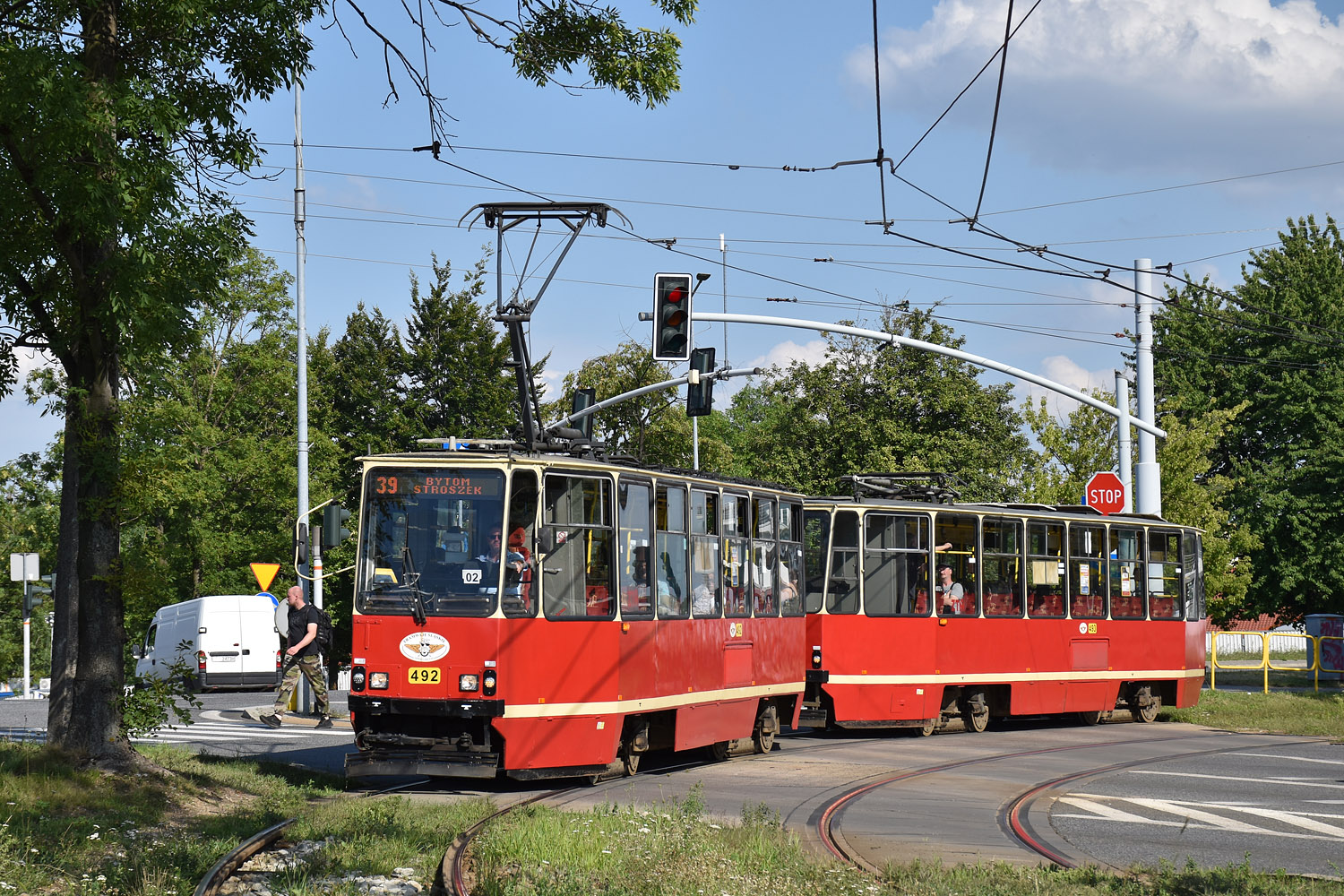Верхнесилезская агломерация, Konstal 105Na № 492 Верхнесилезская агломерация, Konstal 105Na № 492
