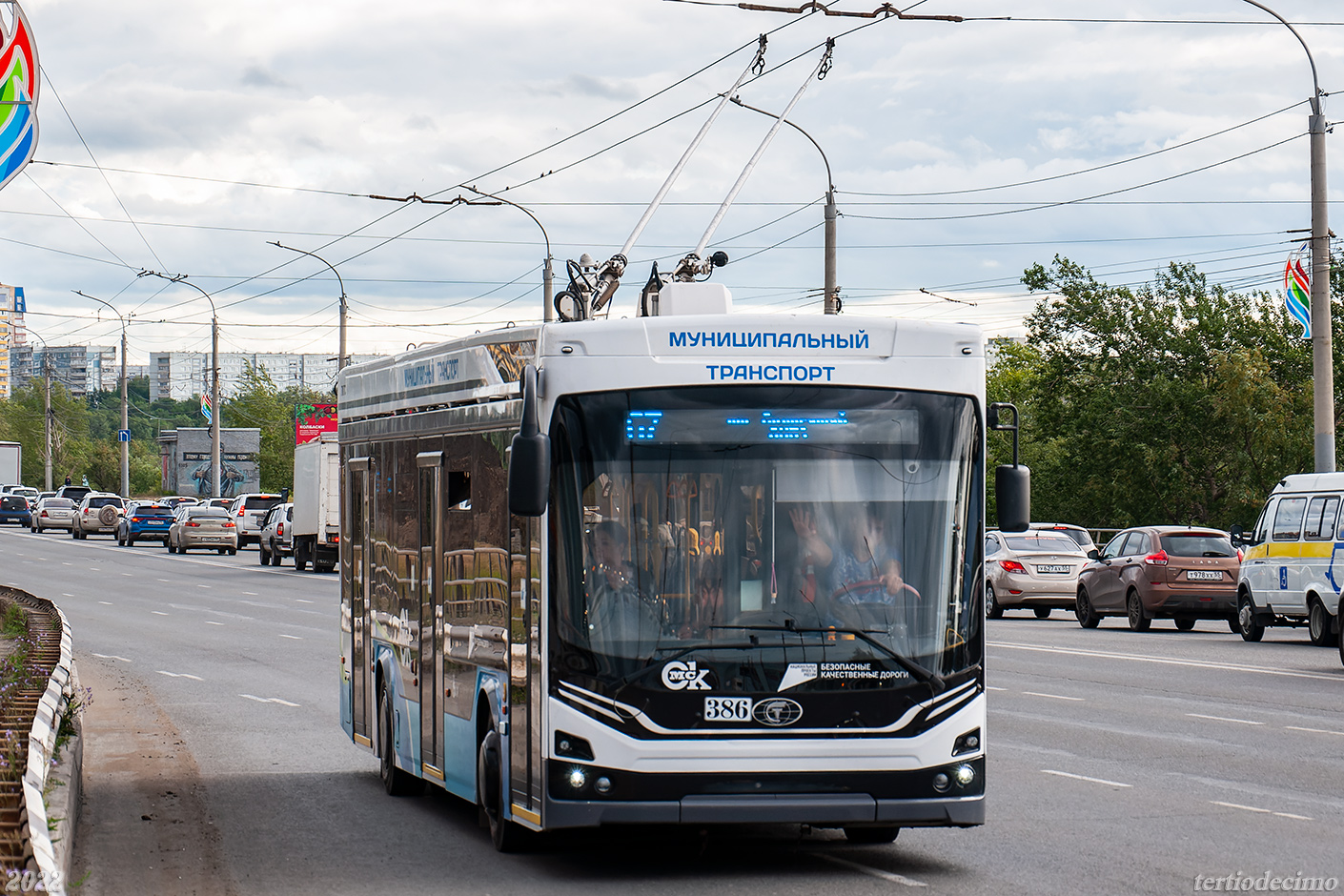 Омск, ПКТС-6281.00 «Адмирал» № 386