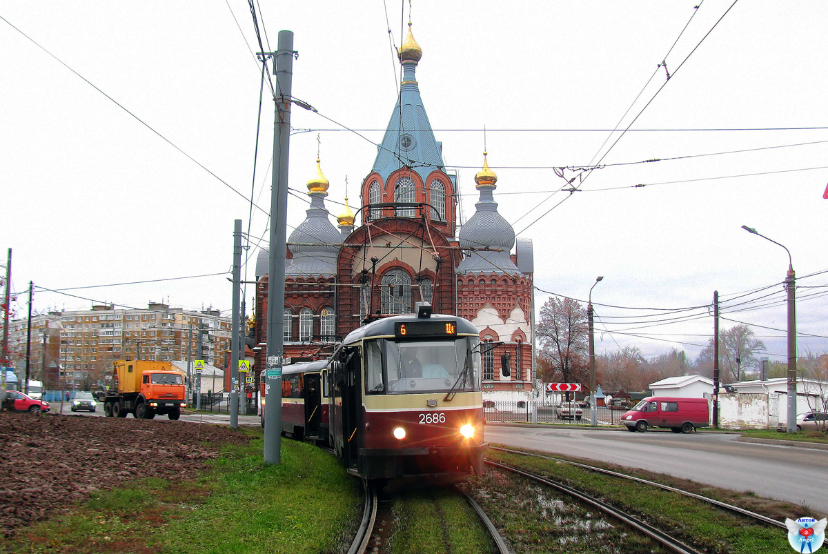 Нижний Новгород, Tatra T3SU № 2686; Нижний Новгород — Происшествия Нижний Новгород, Tatra T3SU № 2686; Нижний Новгород — Происшествия