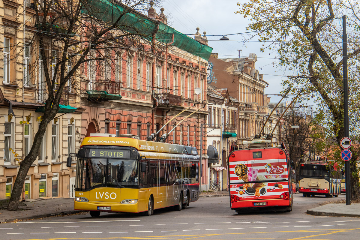 Vilnius, Solaris Trollino II 15 AC č. 1709