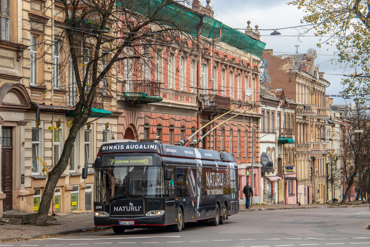 Вильнюс, Solaris Trollino II 15 AC № 2696
