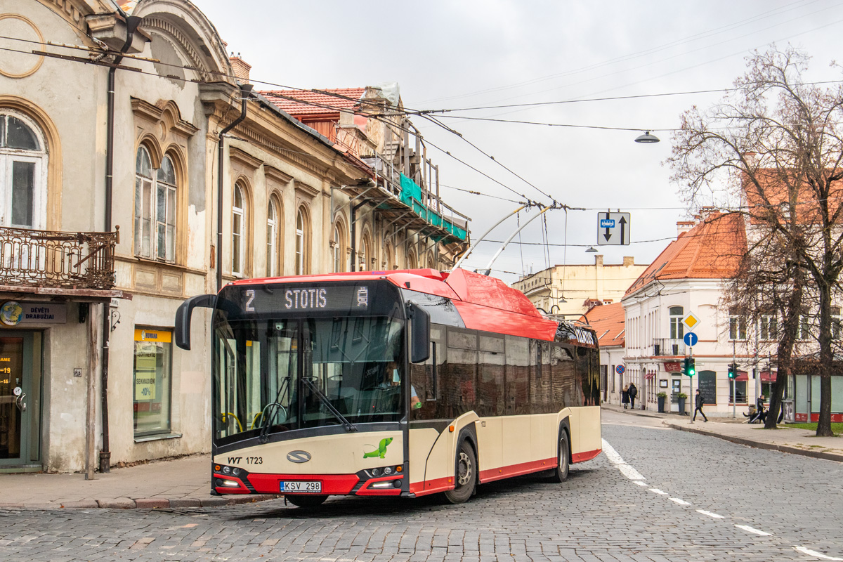 Вильнюс, Solaris Trollino IV 12 Škoda № 1723
