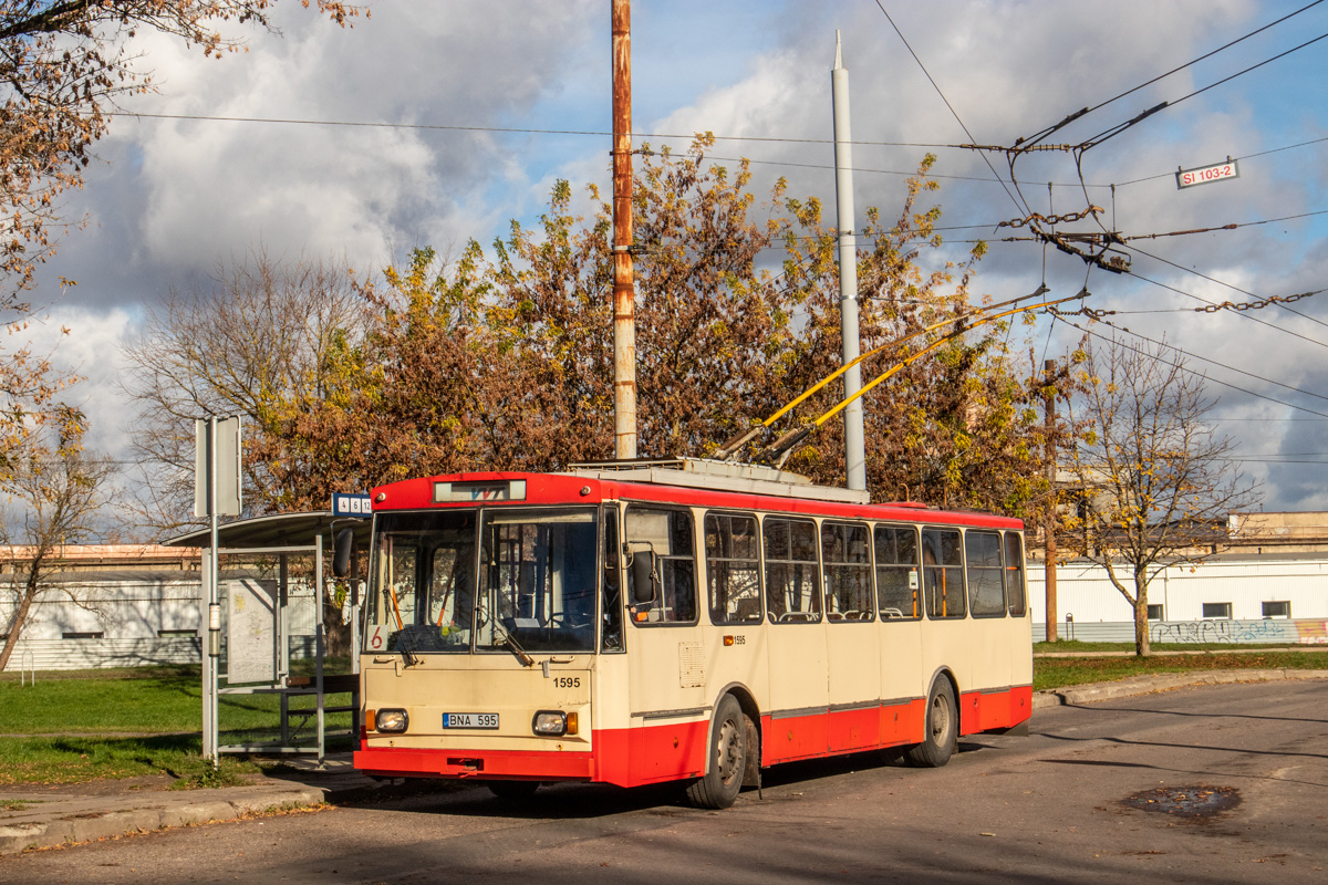 Вильнюс, Škoda 14Tr13/6 № 1595